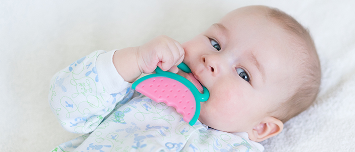 Silicone Teething Rings for Babies 3 months+ | Bumkins Baby